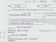 Conceito de nota promissória Conceito de nota promissória