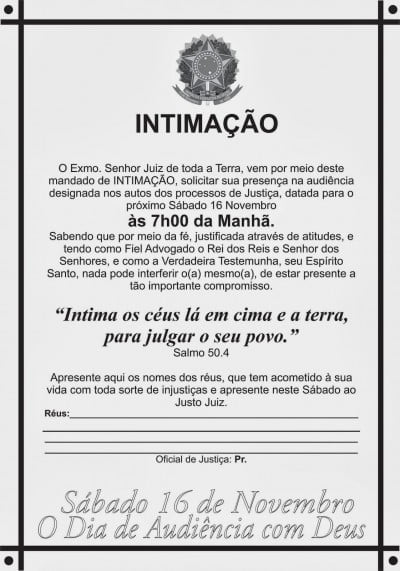 Conceito De Intimação O Que é Definição E Significado 2360