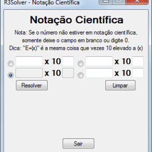 Tipos de notação científica