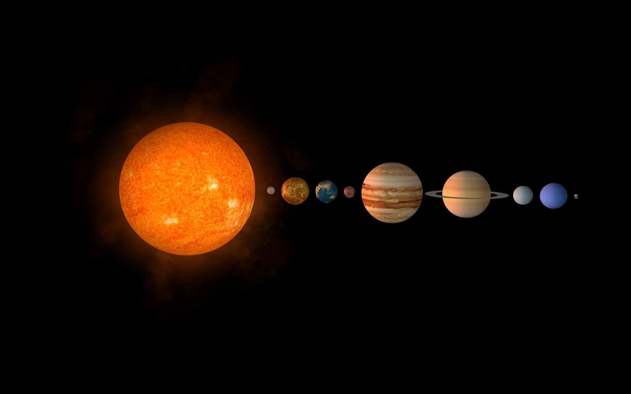 conceito de sistema solar
